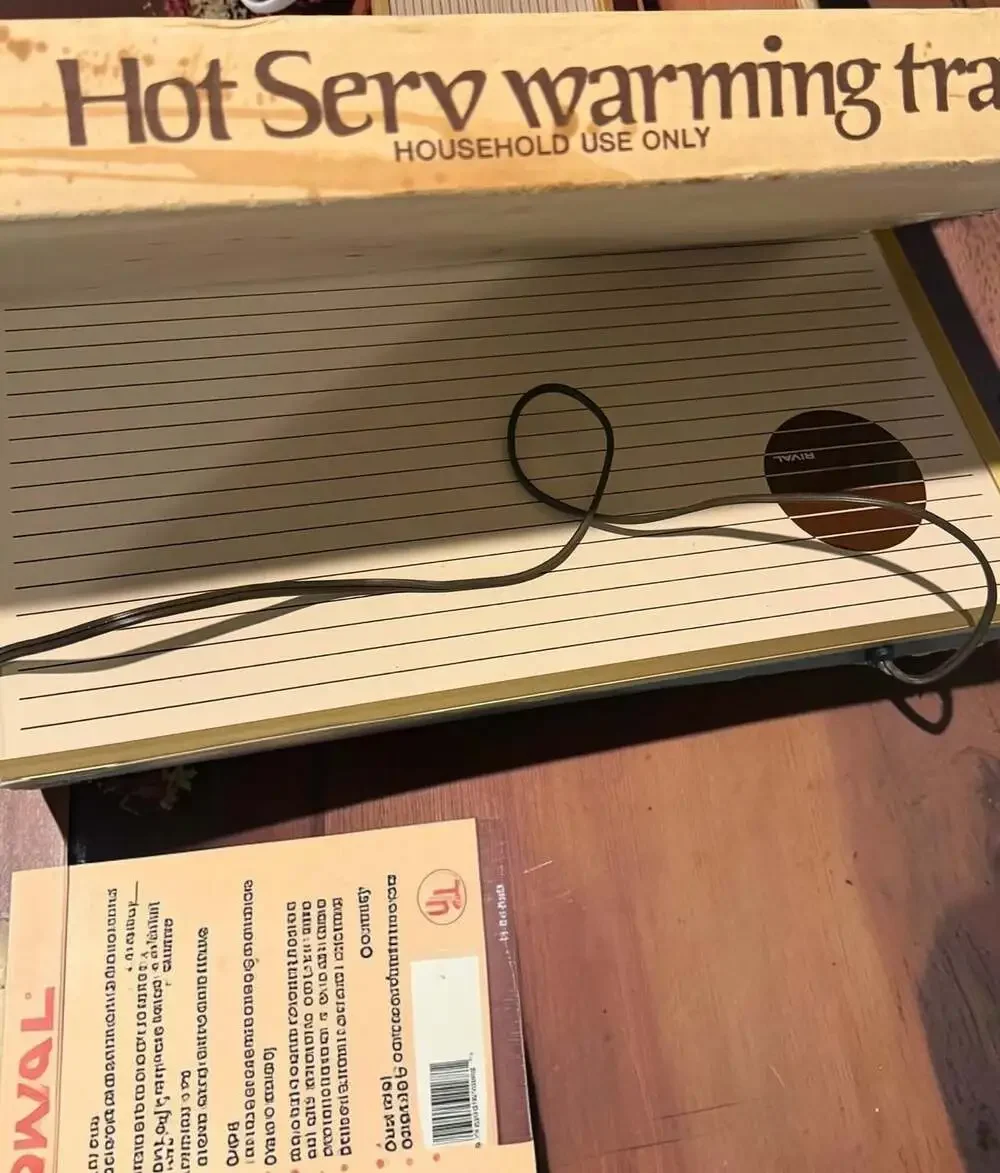 Vintage Rival Hot Serv Warming Tray Model 607